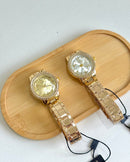 Relógio Feminino Aurora Dourado 33mm