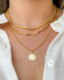 Conjunto de Colares São Bento - Semijoia Folheada a Ouro 18k