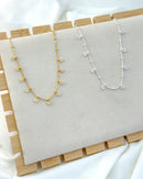 Colar Choker Corações com Zircônia - Semijoia Folheada a Ouro 18k