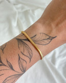 Pulseira Malha Snake - Semijoia Folheada a Ouro 18k