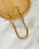 Pulseira Malha Snake - Semijoia Folheada a Ouro 18k