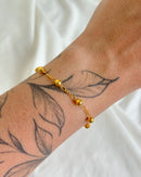 Pulseira de Bolinha - Semijoia Folheada a Ouro 18k