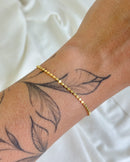 Pulseira Medalhinhas Banhado a Ouro 18k - Semijoia Banhada a Ouro 18k