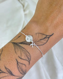 Pulseira Regulável Viagem - Semijoia Banhado a Prata