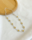 Pulseira Margaridas - Semijoia Folheada a Ouro 18k