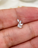 Piercing Tragus Flat Raminho Aço Inoxidável - Áurea Acessórios