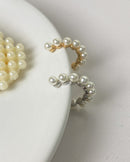 Piercing Fake Pérolas - Prata - Áurea Acessórios