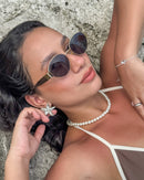 Brinco Estrela do Mar - Semijoia Folheada em Prata