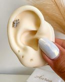 Piercing Helix Flat Coroa Aço Cirúrgico