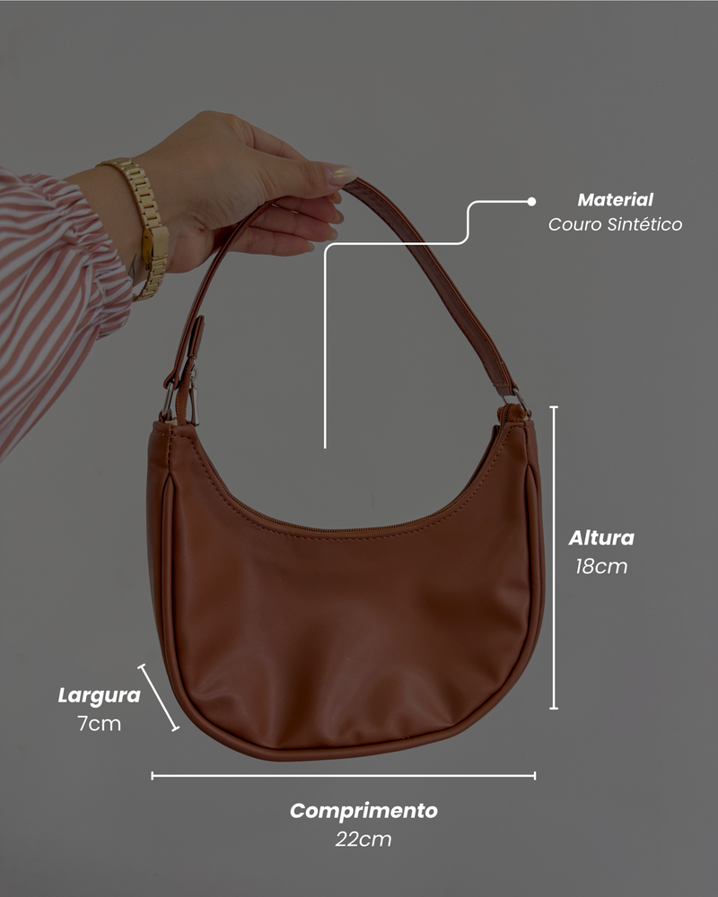 Bolsa Hobo Áurea