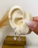 Trio de Brincos Amor de Pet - Prata - Áurea Acessórios