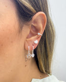 Trio de Brincos Amor de Pet - Prata - Áurea Acessórios