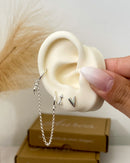 Trio de Brincos Cúpido - Prata - Áurea Acessórios