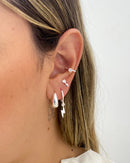 Trio de Brincos Raio - Prata - Áurea Acessórios