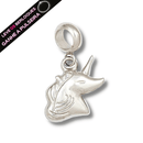 Berloque Pendurado Unicórnio - Aço Inox - Áurea Acessórios