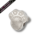 Berloque Pendurado Patinha Pet - Aço Inox - Áurea Acessórios