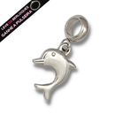 Berloque Pendurado Golfinho - Aço Inox - Áurea Acessórios