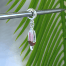 Berloque Pendurado Sorvete Picolé - Prata - Áurea Acessórios