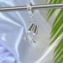 Berloque Pendurado Taças - Prata - Áurea Acessórios