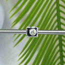 Berloque Separador Banhado a Prata Câmera - Prata - Áurea Acessórios