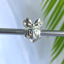 Berloque Separador Cabeça Minnie - Prata - Áurea Acessórios