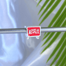 Berloque Separador Netflix Resinado - Prata - Áurea Acessórios