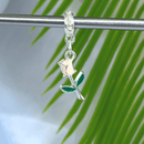 Berloque Talo de Rosa - Prata - Áurea Acessórios