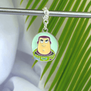 Berloque Banhado a Prata Buzz Lightyear Toy Story - Prata - Áurea Acessórios