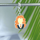 Berloque Banhado a Prata Hermione Granger - Prata - Áurea Acessórios