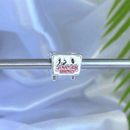 Berloque Banhado a Prata Stranger Things - Prata - Áurea Acessórios