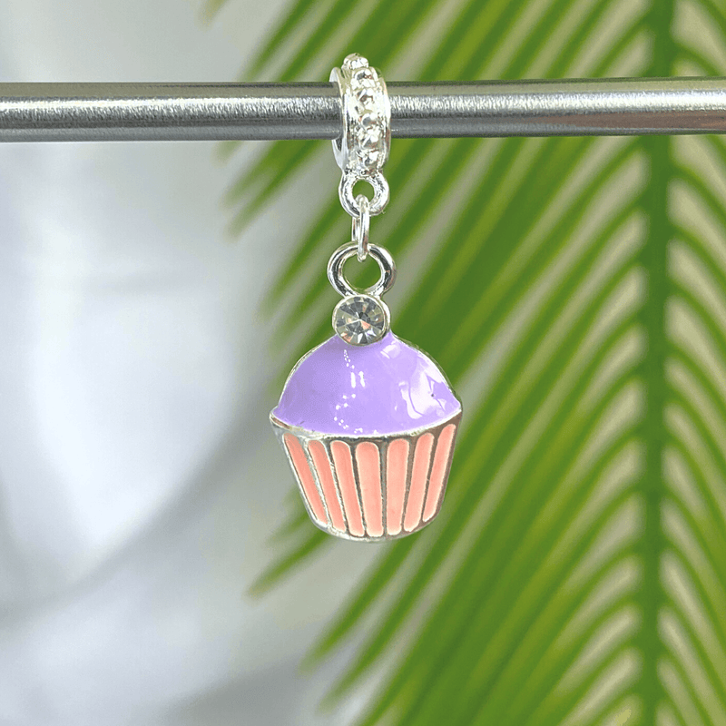 Berloque Pendurado Docinho Strass - Prata - Áurea Acessórios