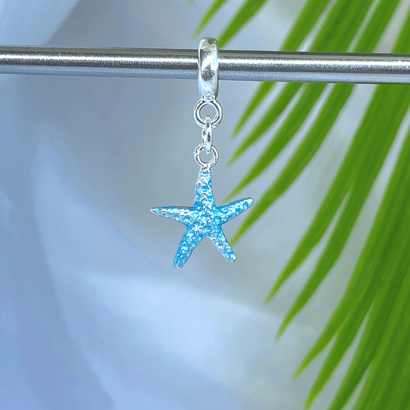 Berloque Pendurado Estrela do Mar - Prata - Áurea Acessórios