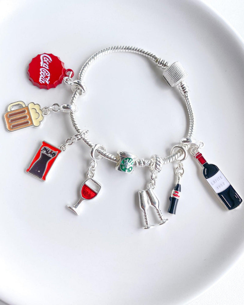 Berloque Pendurado Chopp - Prata - Áurea Acessórios