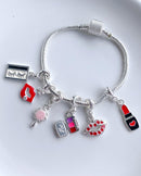 Berloque Pendurado Caixa de Cílios Postiço - Prata - Áurea Acessórios