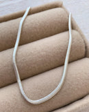 Colar Malha Snake - Prata - Áurea Acessórios