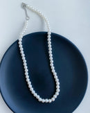 Colar de Pérolas Unissex Fecho Prateado - Áurea Acessórios