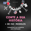 Berloque Pendurado Nota musical - Aço Inox - Áurea Acessórios