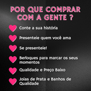 Berloque Pendurado Olho Grego - Aço Inox - Áurea Acessórios